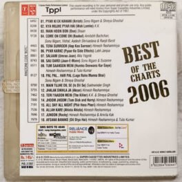 Best of The Chart 2006 Hindi Audio Cd