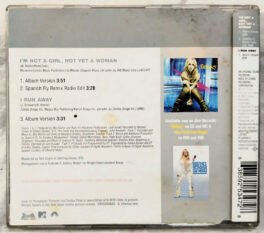Britney Spears im not a Girl Not yet A Women Audio cd