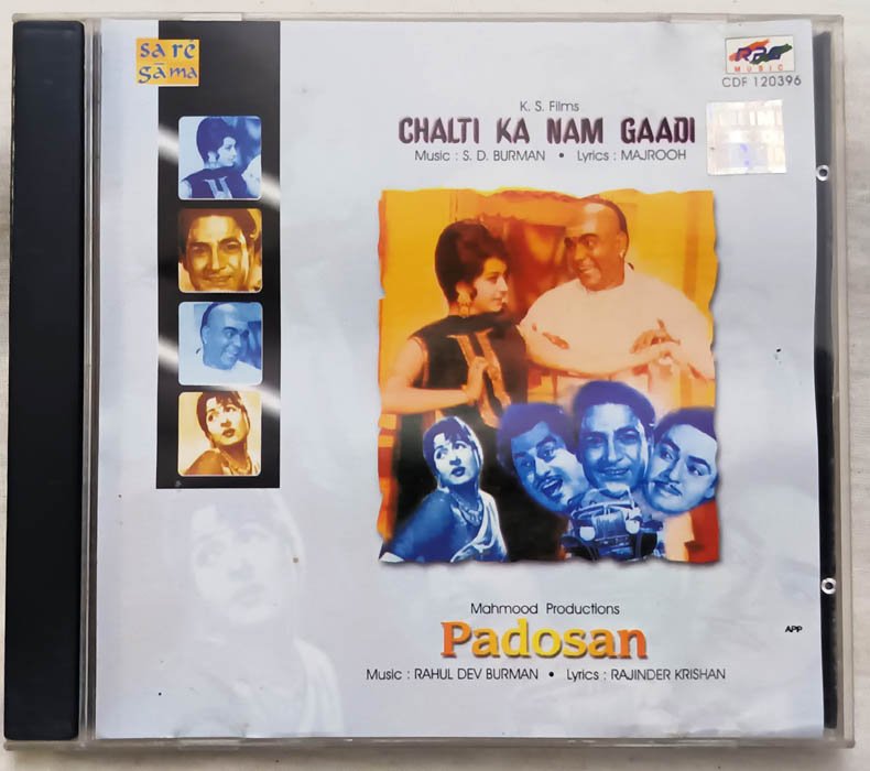 Chalte Ka Nam Gaadi - Padosan Hindi Film Songs Audio CD