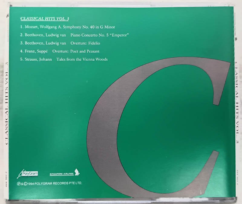 Classical Hits Vol 3 Audio cd