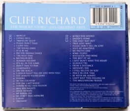 Cliff Richard The Whole Story Greatest Hits English Audio Cd