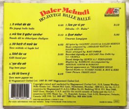 Daler Mehndi Ho Jayegi Balle Balle Hindi Audio Cd By Jawahar Wattal