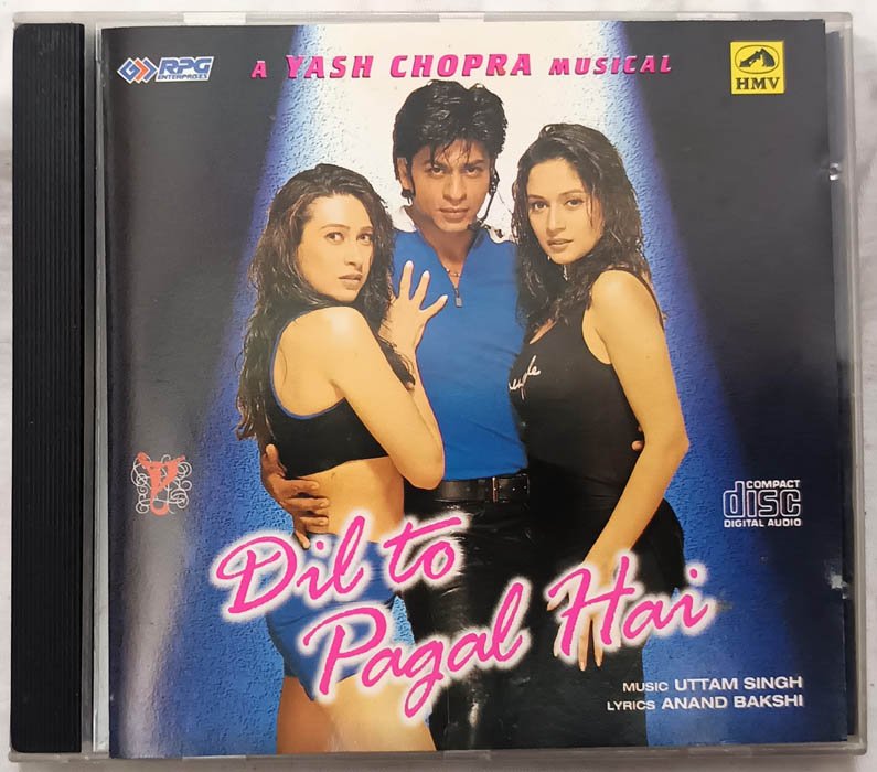 Dil To Pagal Hai Audio Cd By Uttam Singh