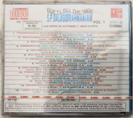 Duets All the way S P Balasubrahmaniam Vol 1 Tamil Audio cd (Sealed)