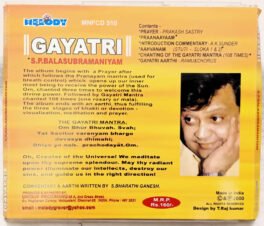 Gayatri Mantra Tamil Audio Cd By S.P.Balasubramaniyam