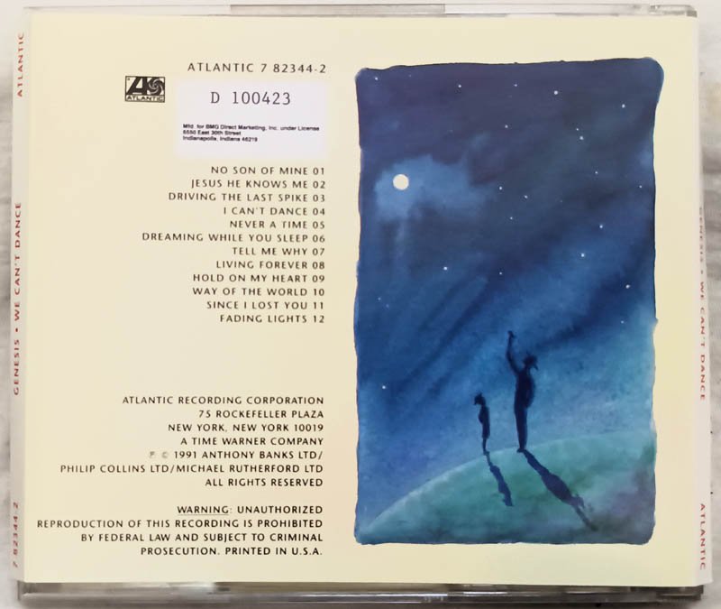 Genesis We Cant Dance Audio cd