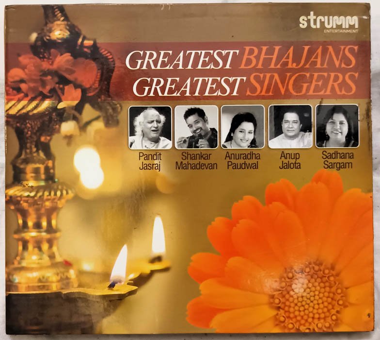 Greatest Bhajans Greatest Singers Hindi Audio Cd ..