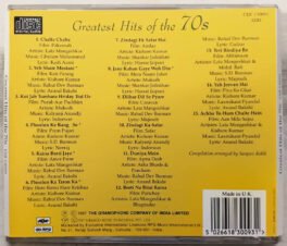 Greatest Hits of 70s Hindi Audio cd