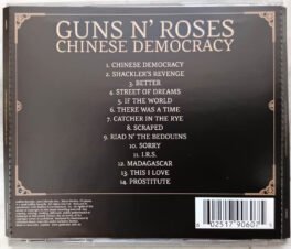 Guns and Roses Chinese Democracy Audio cd