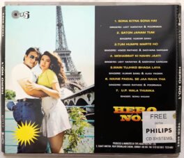 Hero no 1 Hindi Audio CD By Anand Milind
