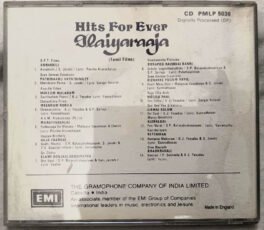 Hits for Ever Ilaiyaraaja Tamil Films Audio Cd