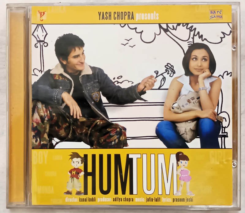 Hum Tum Hindi Audio CD By Jatin Lalit