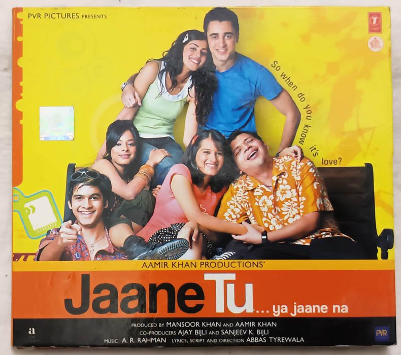 Jaanu Tu ya Jaane na Audio Cd By A R Rahman