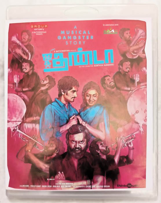 Jigerthanda Tamil Audio Cd By Santhosh Narayanan
