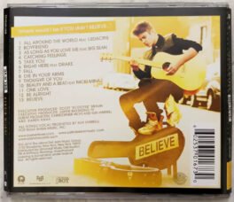Justin Bieber Believe English Audio Cd