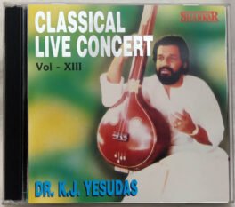 K J Yesudas Classical Live Concert Audio cd