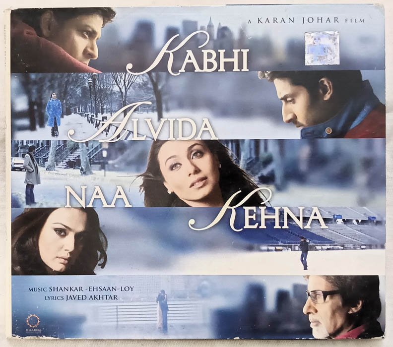 Kabhi Alvida Naa Kehna Audio Cd By Shankar Ehsaan Loy