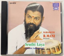 Karaikudi R Mani Sruthi Laya Instrumental Audio cd