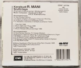 Karaikudi R Mani Sruthi Laya Instrumental Audio cd
