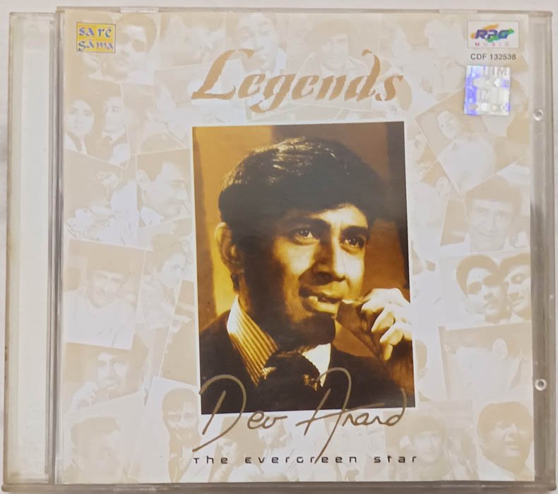 Legends Dev Anand The Evergreen Star Hindi Audio Cd..