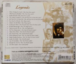 Legends Dev Anand The Evergreen Star Hindi Audio Cd