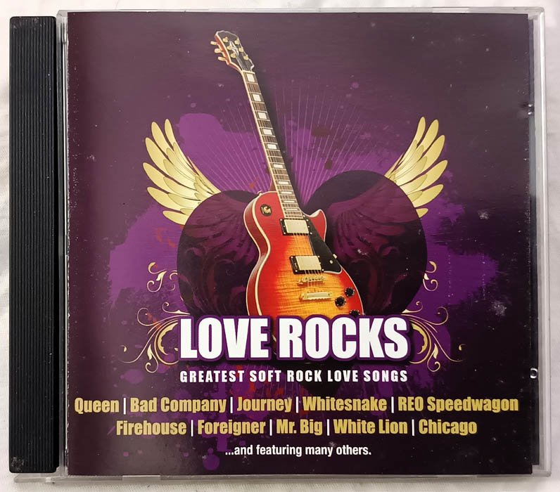 Love Rocks Greatest Soft Rock Love Songs Audio cd
