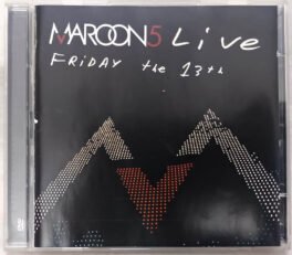 Maroon 5Live Friday the 13th Audio cd