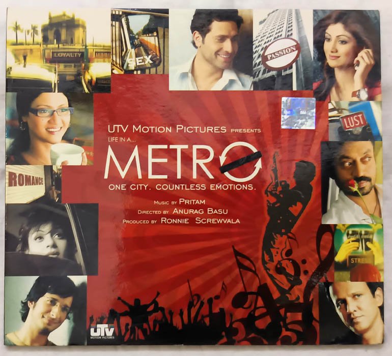 Metro Hindi Audio Cd By Pritam