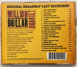 Million Dollar Quartet English Audio Cd