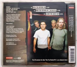 Nickelback How you Remind Me Audio cd