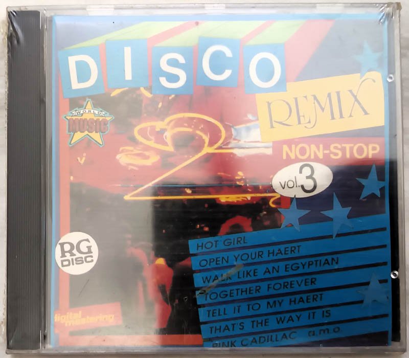 Non Stop Disco Reamix Vol 3 Audio cd