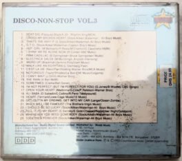 Non Stop Disco Remix Vol 3 Audio cd