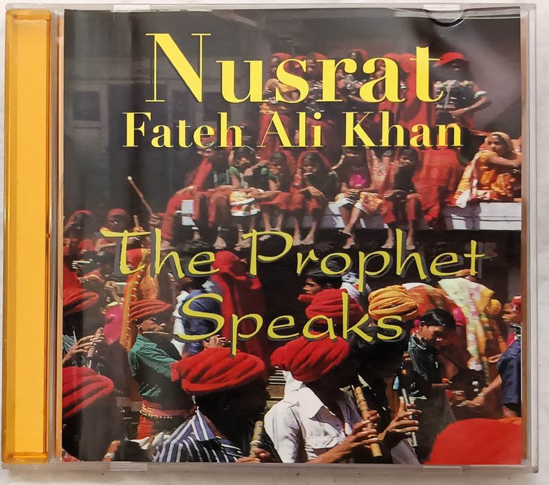 Nusrat Fateh Ali Khan The Prophet Speaks Hindi Audio Cd