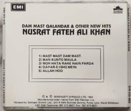 Nusrat Fateh Ali Khan Hindi Audio Cd