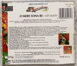O Mere Sona Re Hindi Audio Cd