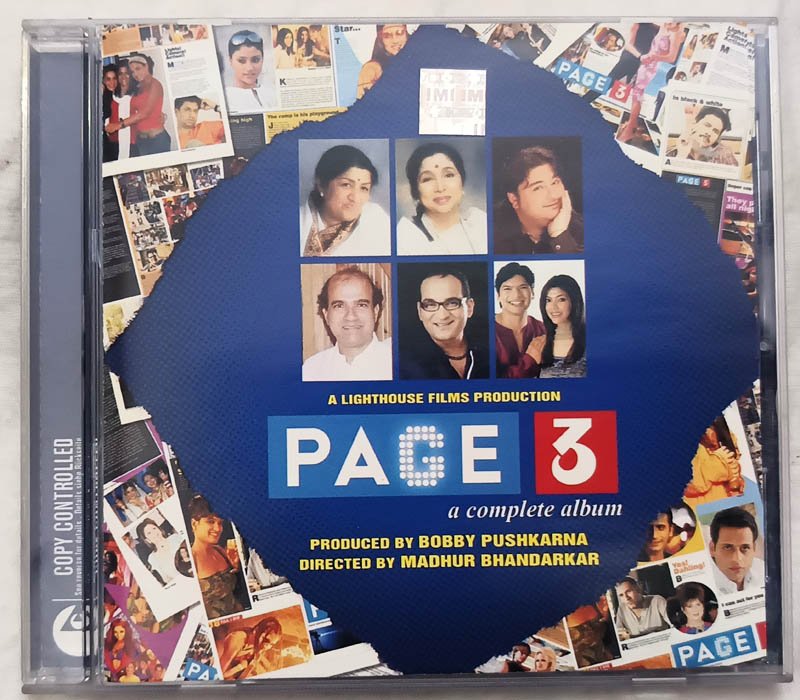 Page 3 A Complete Album Hindi Audio cd