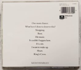 Pet Shop Boys Actually Album Audio Cd