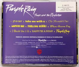 Purple Rain Prince and The Revolution Audio cd