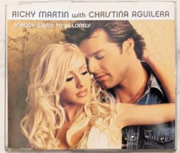 Ricky Martin with Christina Aguilera Nobody Wants to be Lonely Audio cd