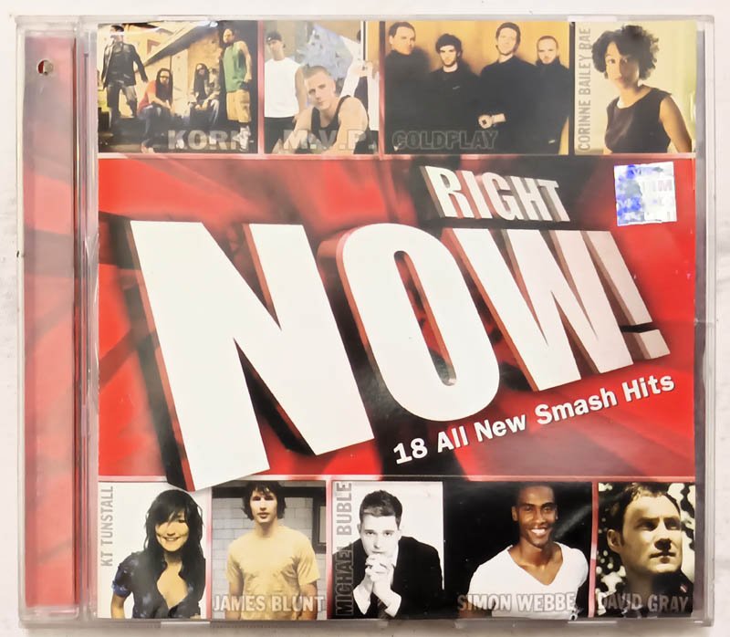Right Now 18 All new smash Hits Audio cd