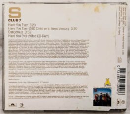 S Club7 Have You Ever English Audio Cd