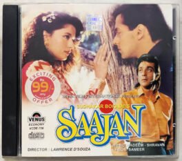 Saajan Hindi Audio cd Music Nadeem Shravan