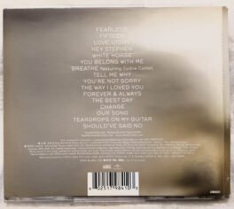 Taylor Swift Fearless English Audio Cd