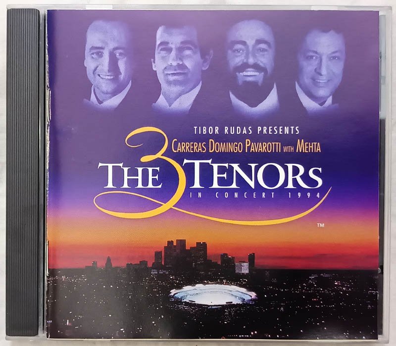 The 3 Tenors in Concert 1994 English Audio Cd