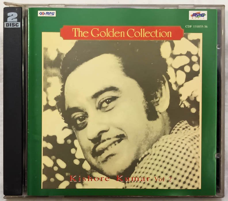 The Golden collection Kishore Kumar Vol 2 Hindi Audio cd