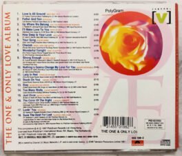 The One and Only Love Album Love English Audio Cd