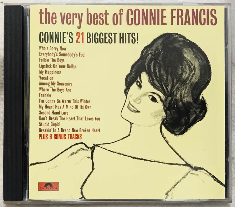 The Very Best of Connie Francis English Audio Cd