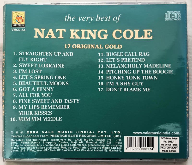 The very best of Nat King Cole Audio cd