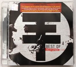Tokio Hotel Best of English version Audio cd