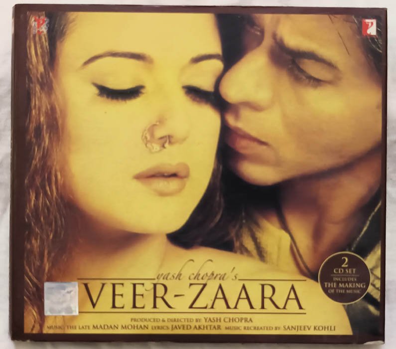 Veer-Zaara Hindi Audio 2Cds